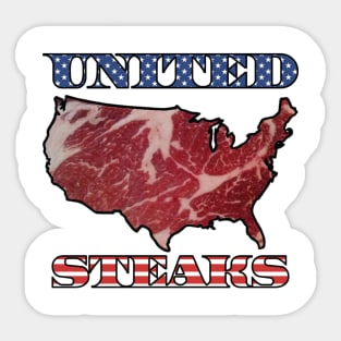 United Steaks Sticker